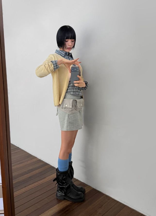 LUPIN CHECK SLIM SHIRT