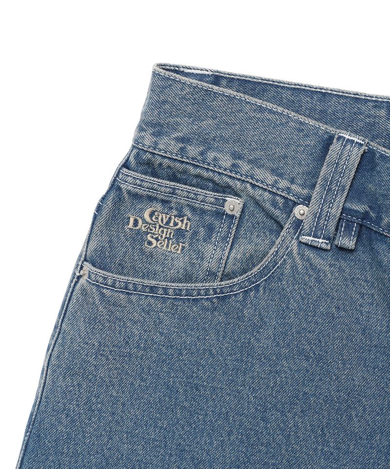 OVERDYED DENIM SHORTS BLUE(CV2FMUD161A)
