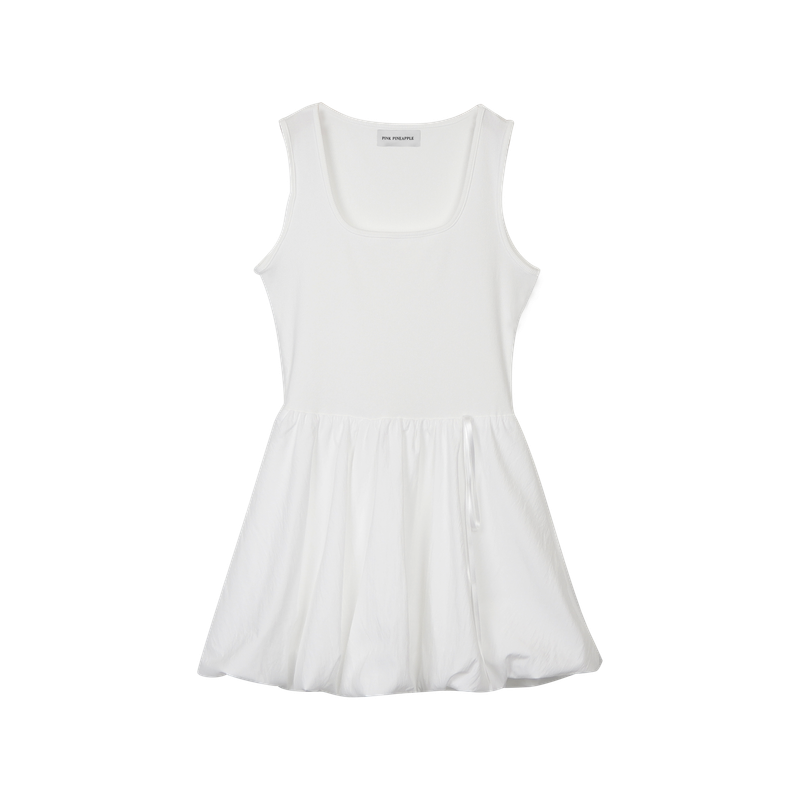 LAYERED BALLOON DRESS