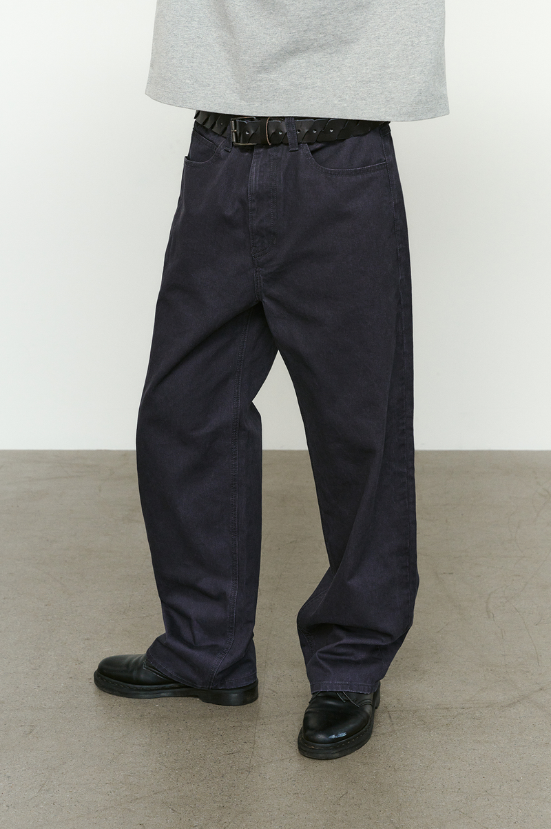 ローライズ フィット カチオン レギュラー パンツ(Washed Navy)