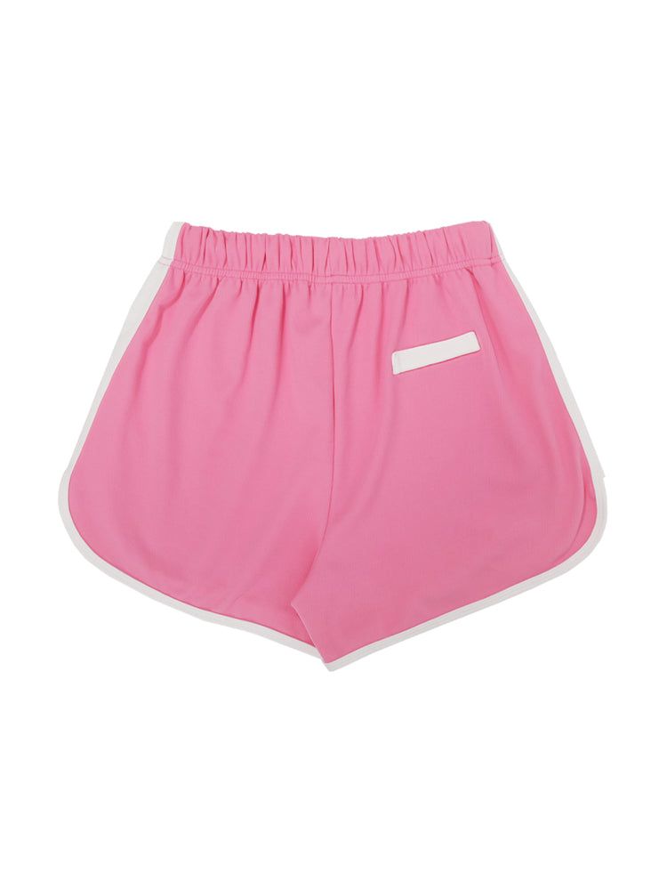 P1010 MESH DOLPHIN PANTS_PINK