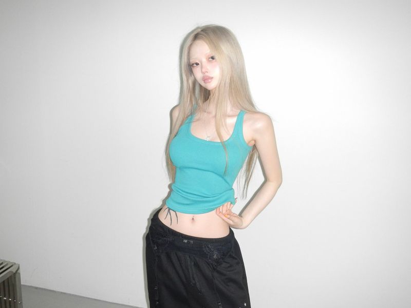 garter drop belt (2 color)