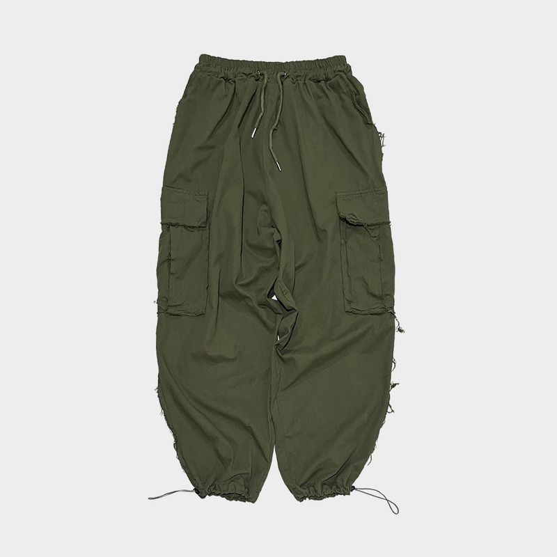 grunge wide cargo pants_khaki