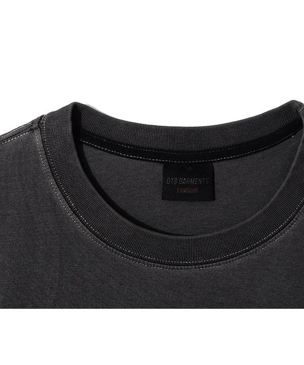 LB Life Bones Washed Long Sleeve (Charcoal)