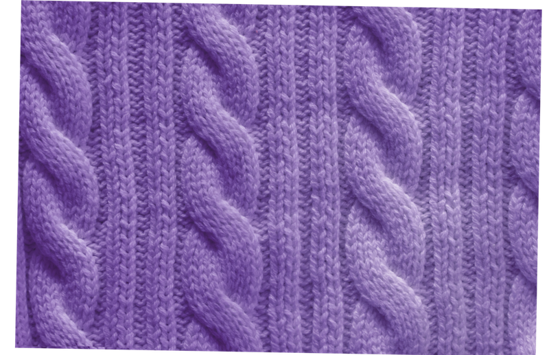 (07 purple) Twisted Knitted matte AirPods Case