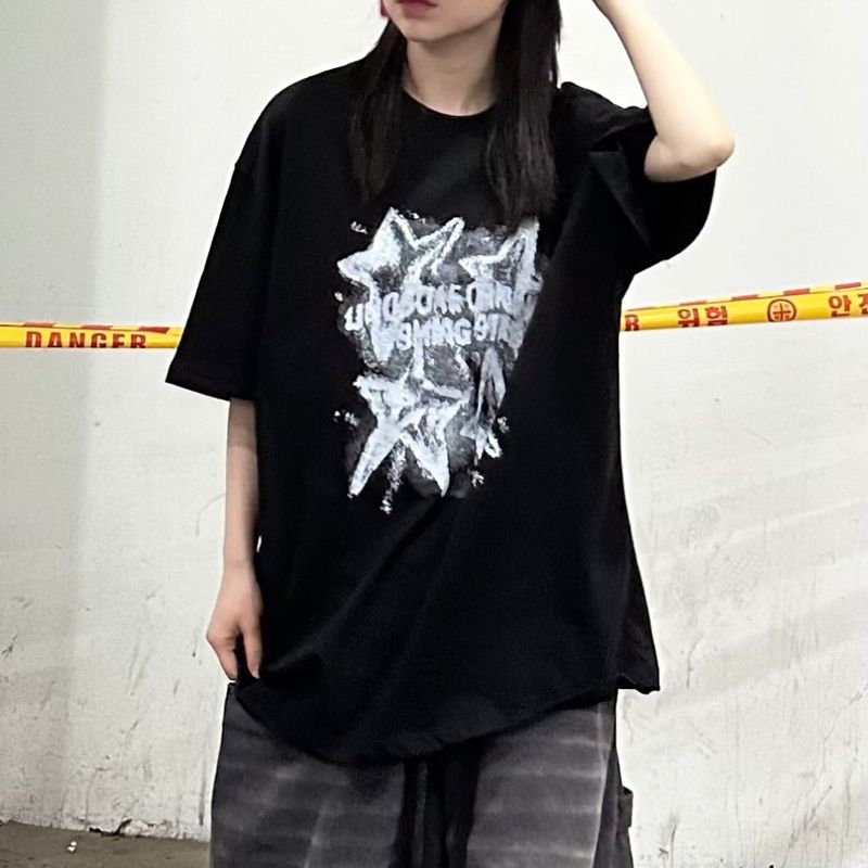 PEARCLAN（ペアクラン）の「four star t-shirt（Tops）」