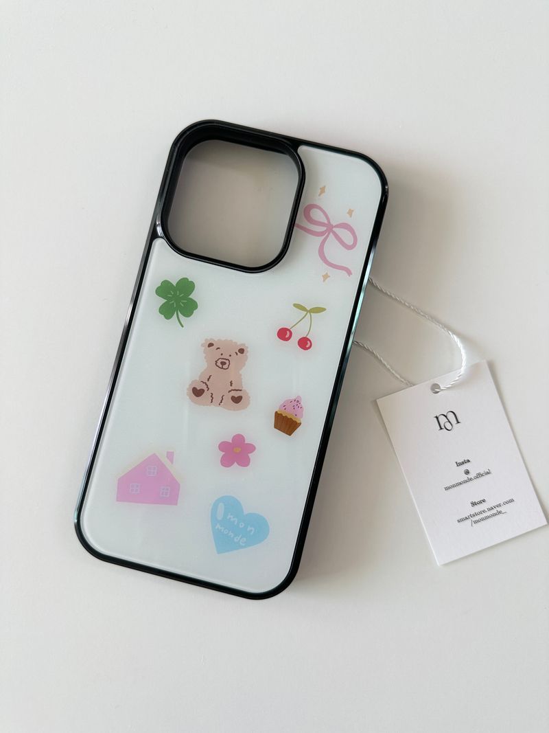 mon monde（モンモンド）の「happy bear phone case （Smartphone Accessories）」
