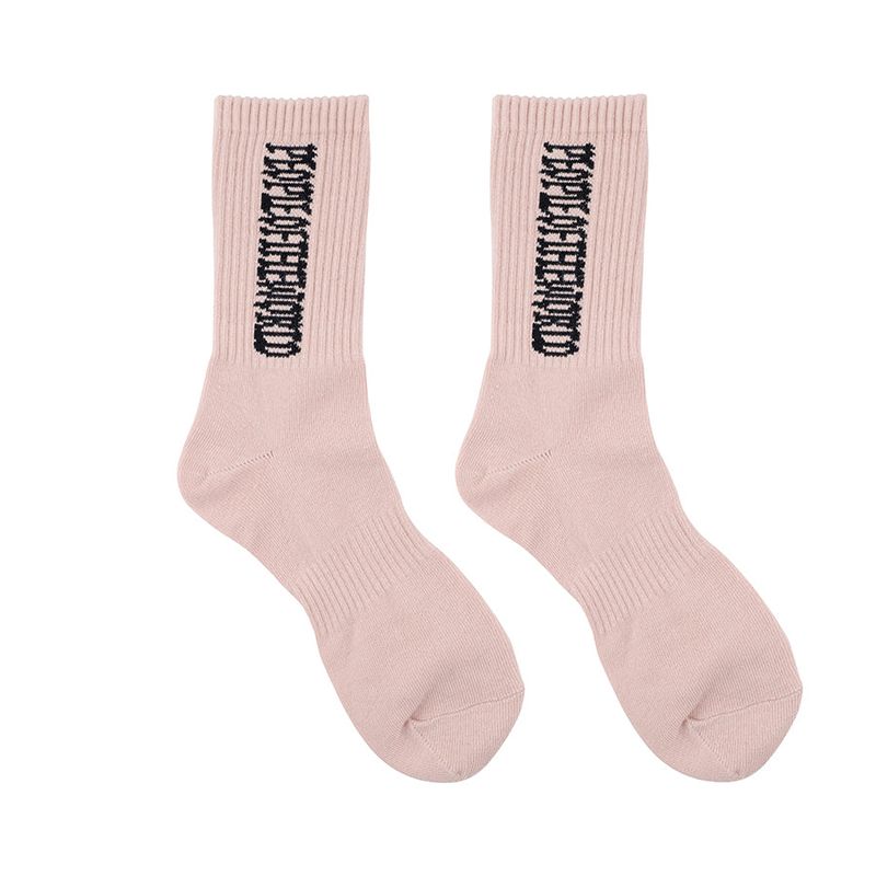 5 Types of Logo Edge Ribbed Socks