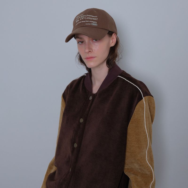 Brown Yes Of Course Cap