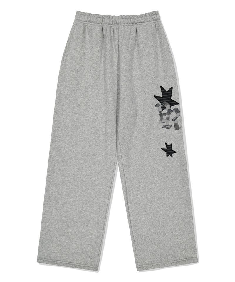 PRAY APPLIQUE SWEAT PANT