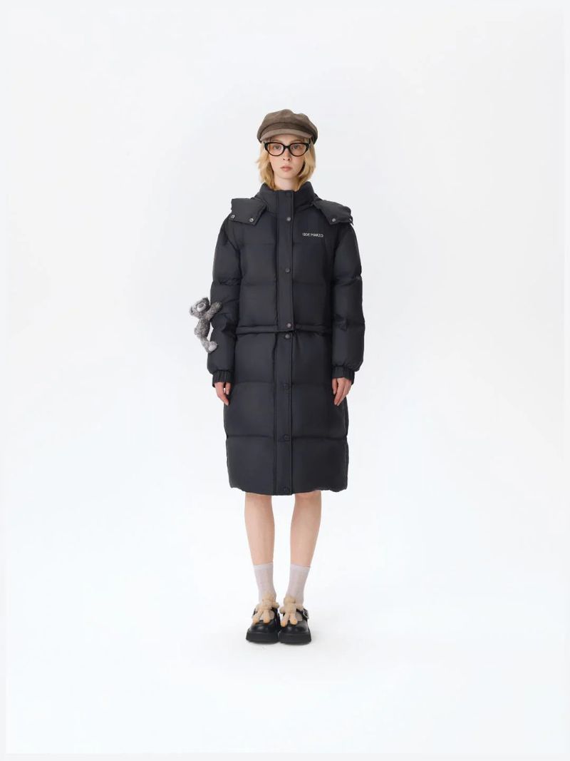 13DE MARZO（トレセ・デ・マルゾ）の「13DE MARZO Base Bear Long Down Jacket Black（Jackets/Outerwear）」