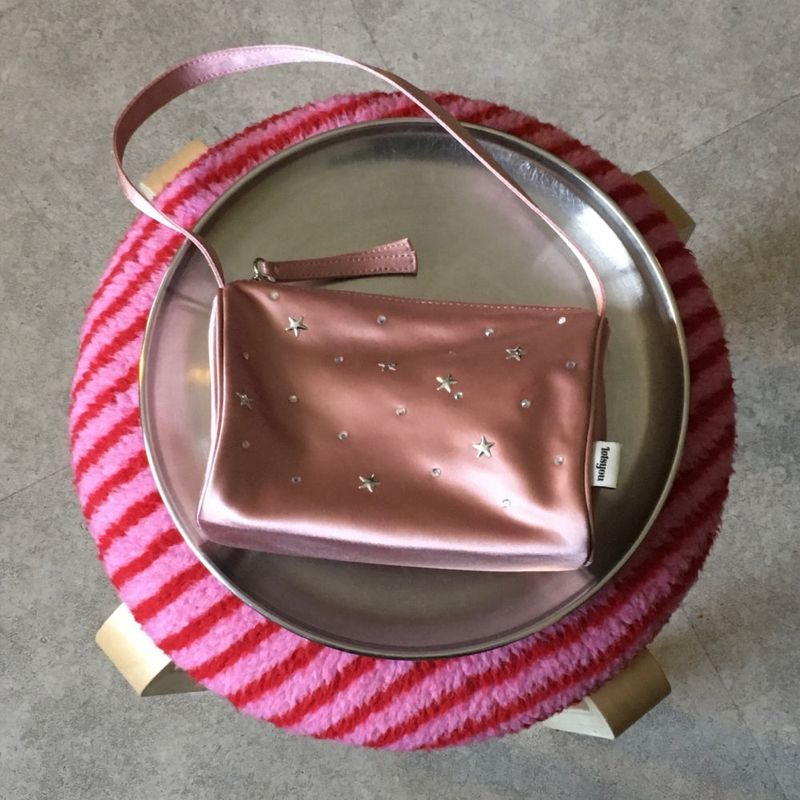 Twinkle Jelly Pouch Bag L/PINK