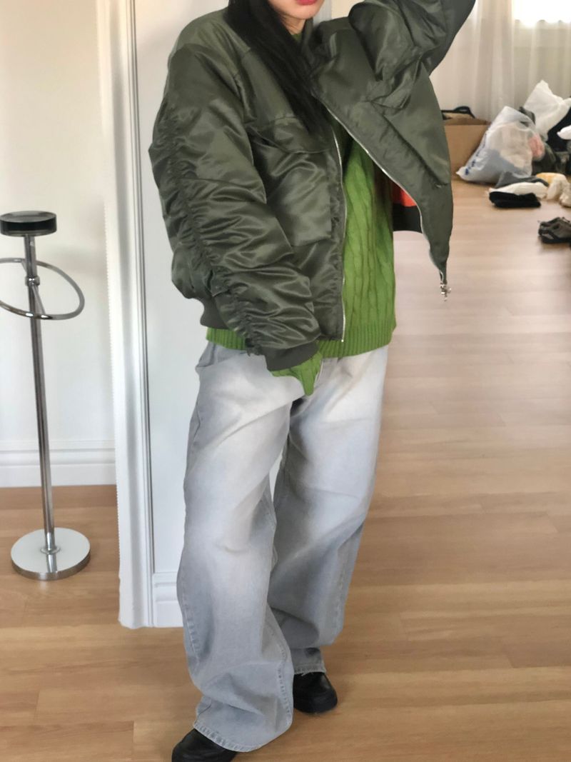 Canis gray denim pants