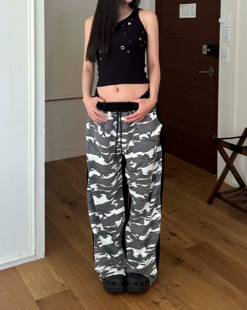 Camo training pants