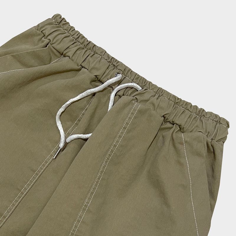 bio jacquard pocket shorts_beige