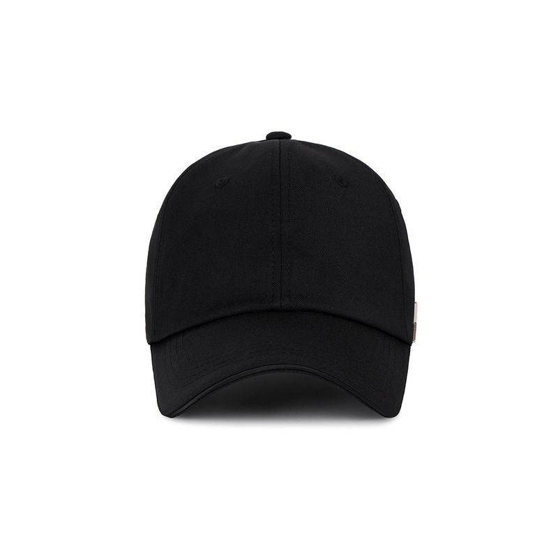Rose gold stud over fit ball cap
