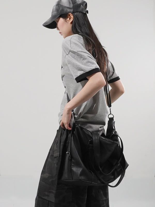 (UNISEX) Utility Leather Bag