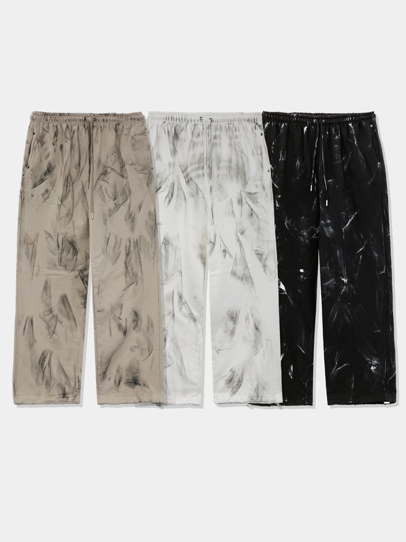 Dirty Scratch Banding Pants (3color)