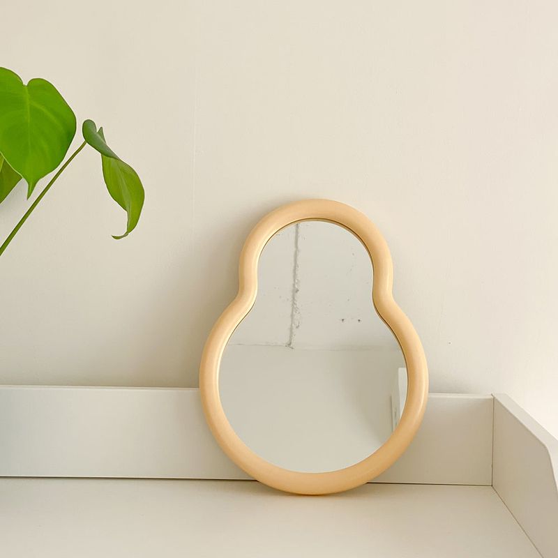 Dear Loft(ディアーロフト)の「スノーマンシャエイプドミラー(ファッション小物)」