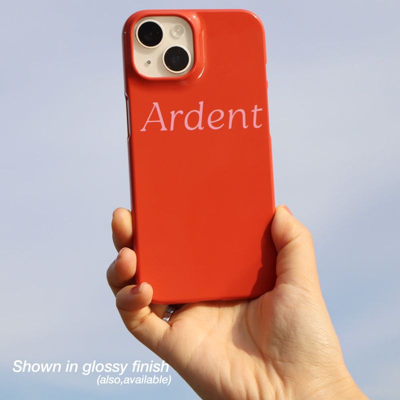 [MADE] ARDENT PHONE CASE (MATTE)