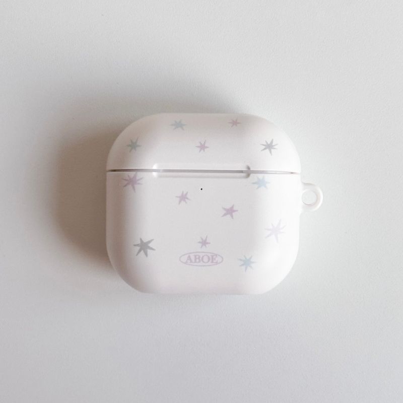 ABOE(アビオエ)の「BABY PINK STAR AIRPODS CASE(Smartphone Accessories)」