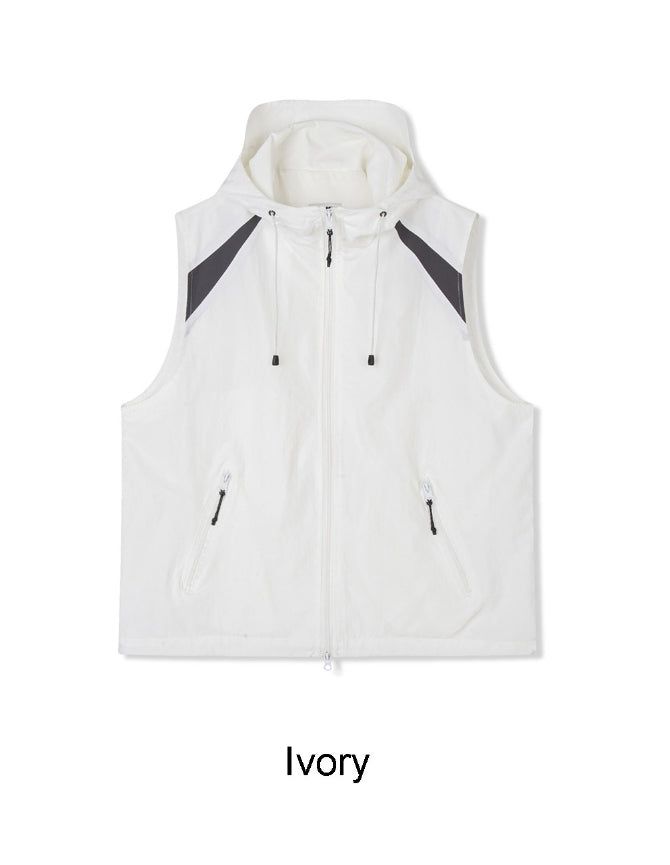 Ferrard Nylon Hooded Vest
