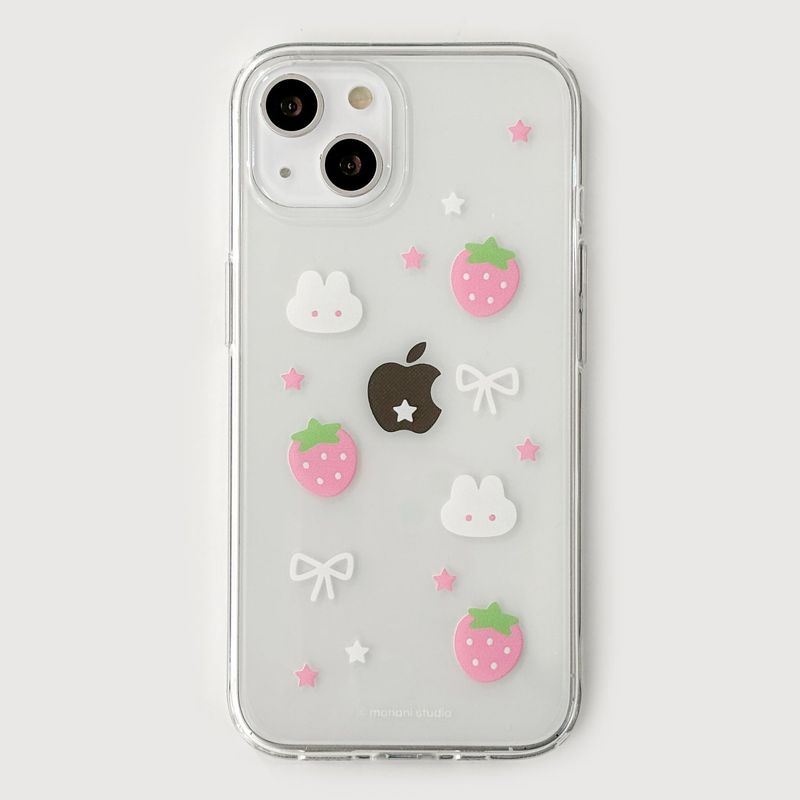 [Gel-hard] Strawberry Phone case