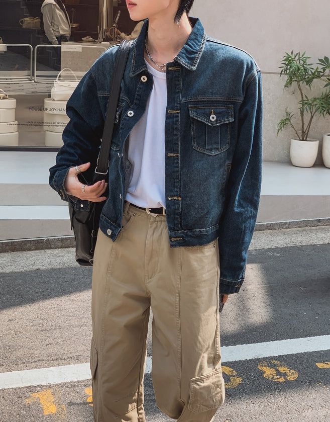 Juno Crop Denim Jacket