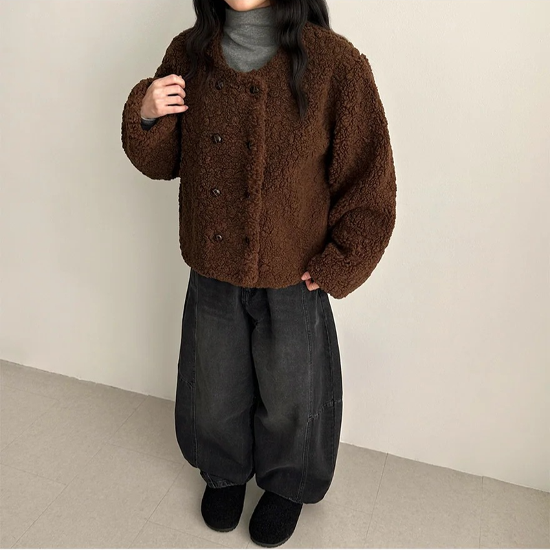 Rael Fleece Dumble Round Jacket
