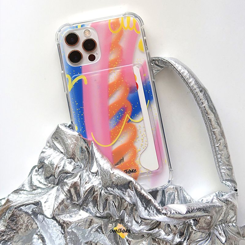 [MADE] Cosmic card case (jelly hard)