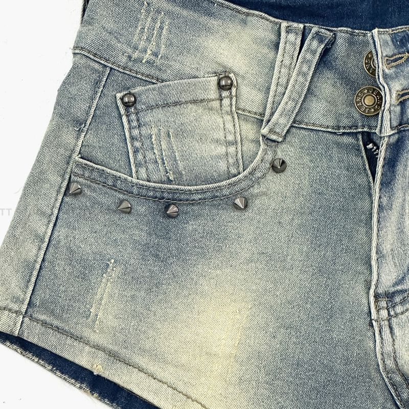 Stud mini denim-PT