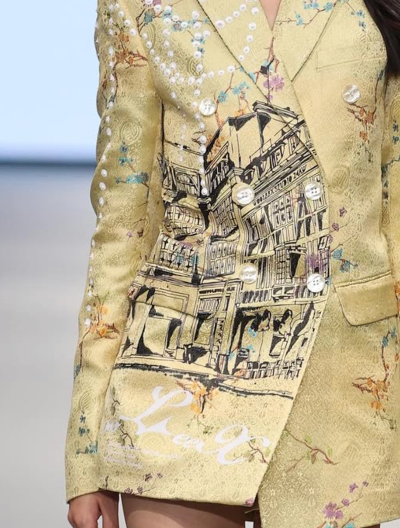 Golden Damask Shorts