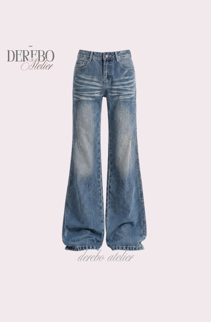 Days Light blue long fit denim pants