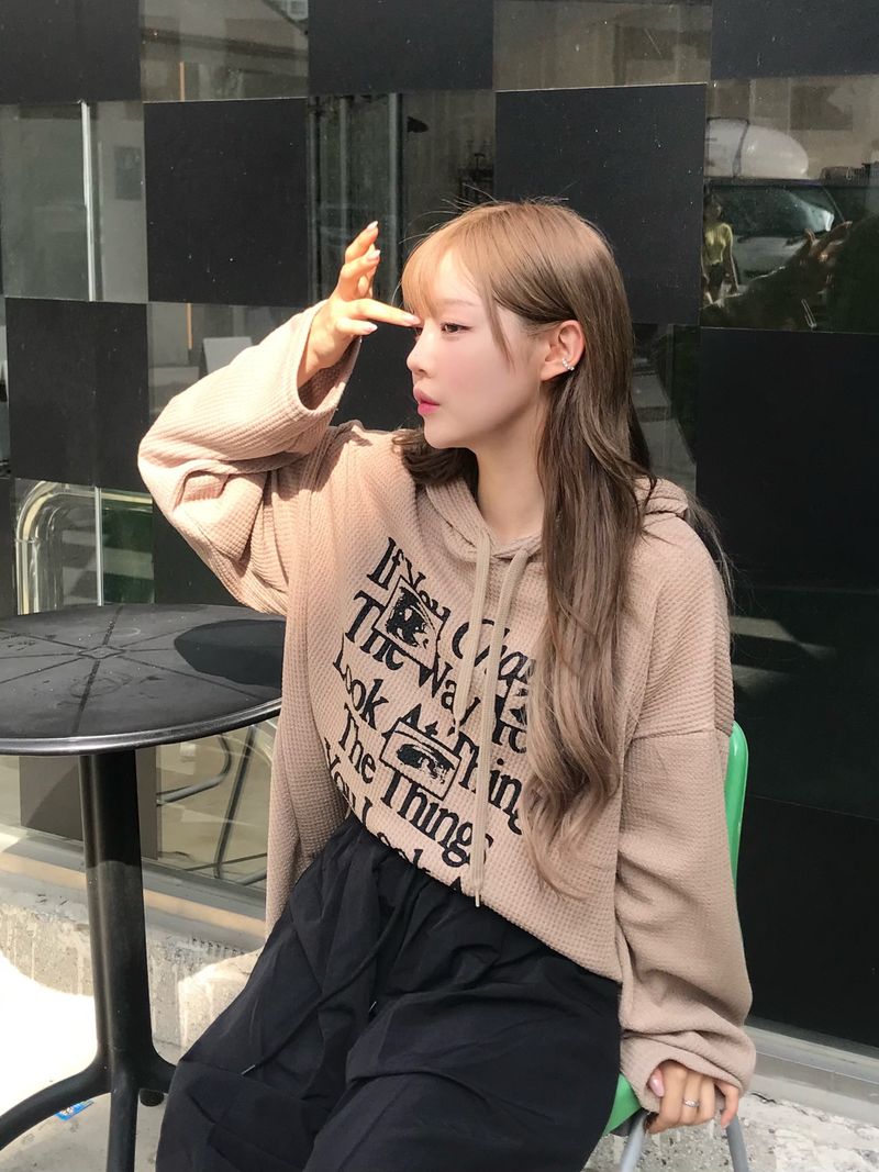 Unchange knit hood