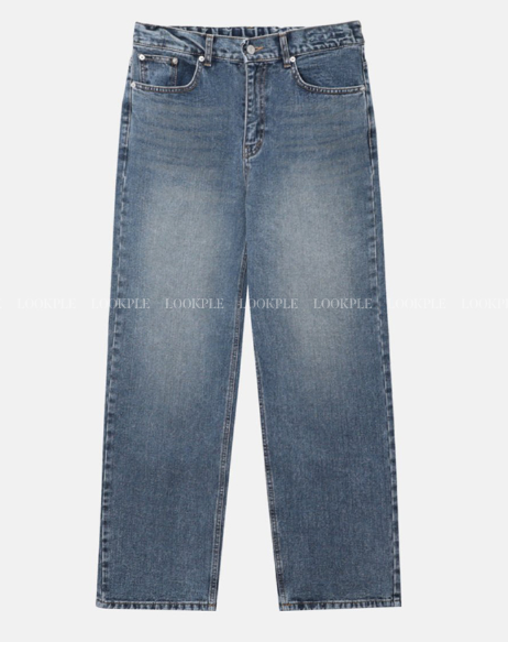 den 443 back banding date wide denim