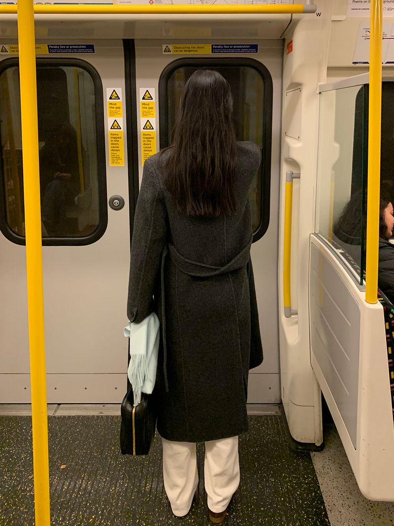[MADE] Elton Stitch Wool Handmade Long Coat