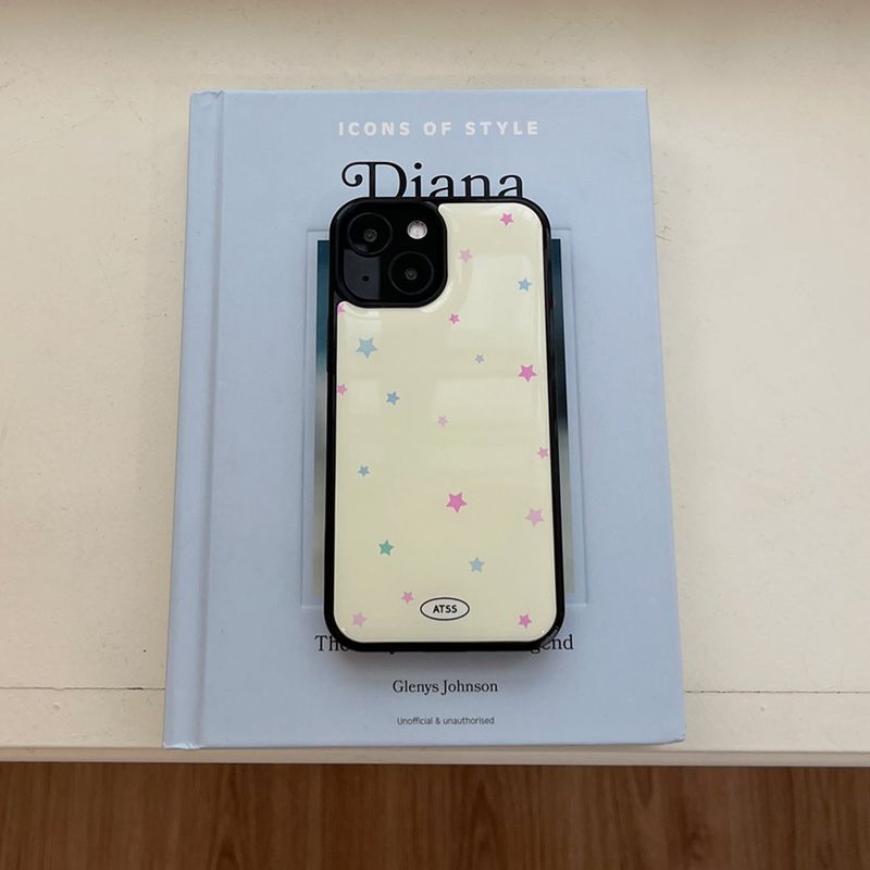 Pastel star epoxy bumper case(remon chiffon)