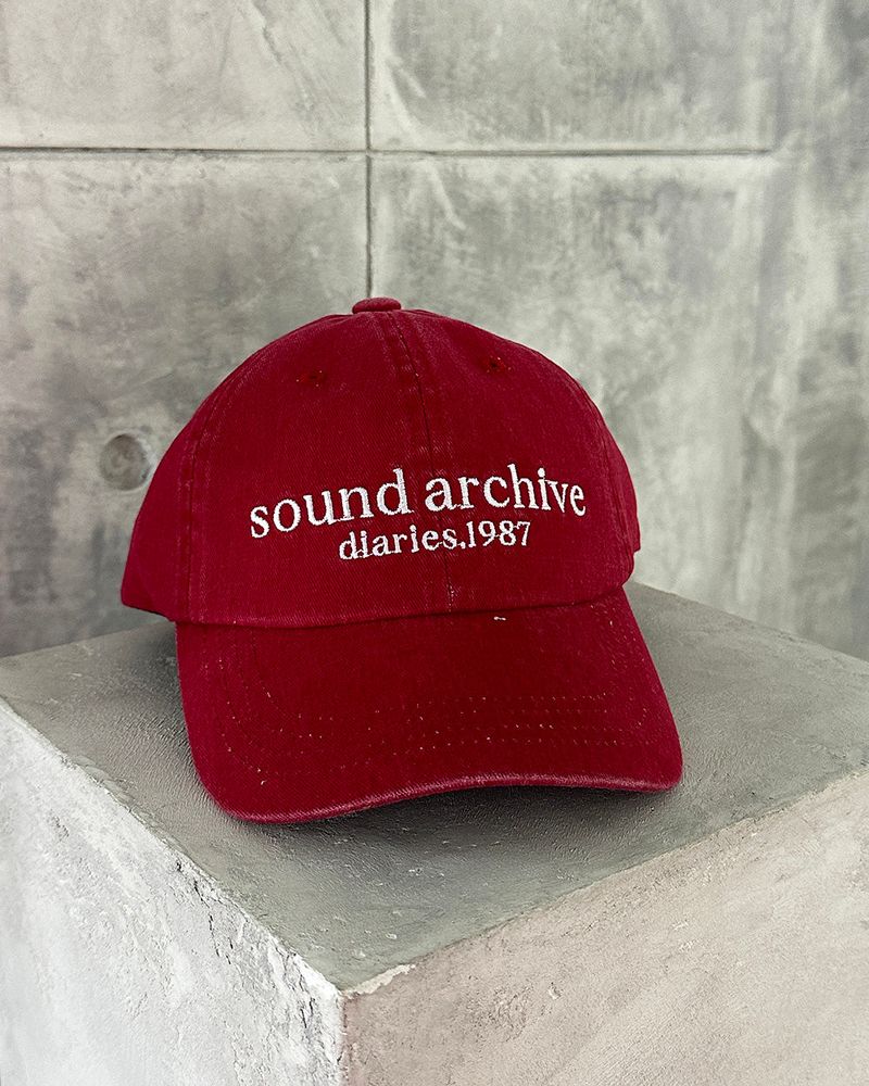 Vintage Pigment Red Ball Cap