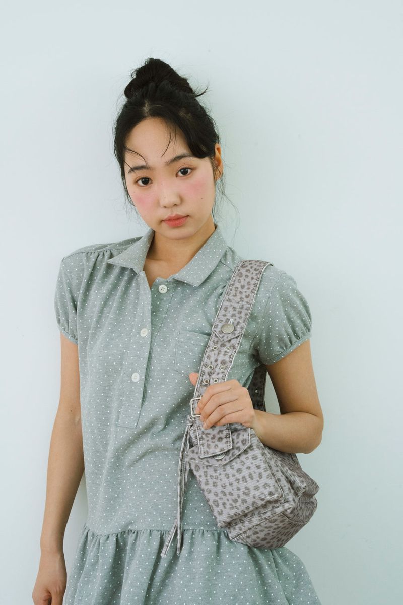 SOFTY DOT PIQUE DRESS 