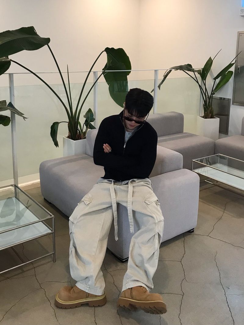 Layer Strap Cargo Pants