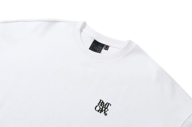 RECENT LOGO LONG SLEEVE_WHITE