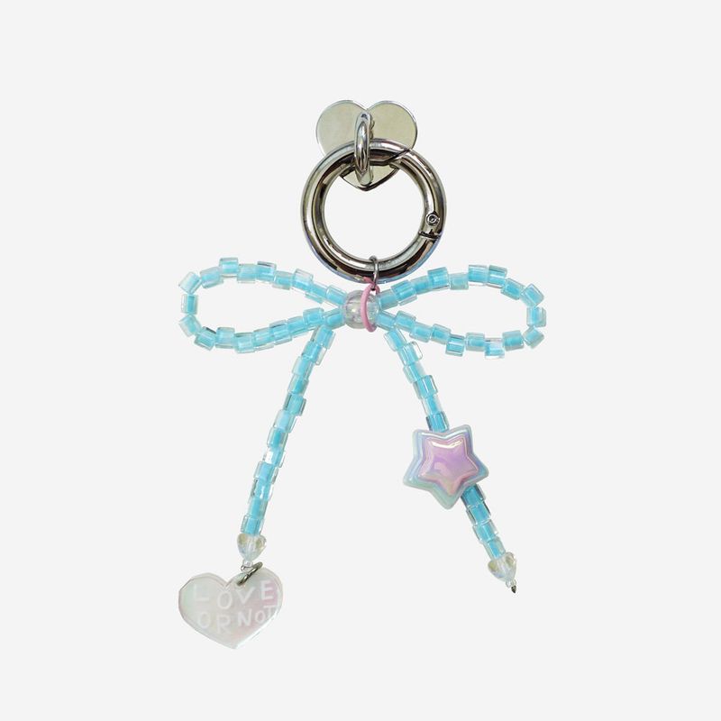 Love or not（ラブオアノット）の「[MADE]Aurora Sky Ribbon Bead Keyring&Tok（Smartphone Accessories）」
