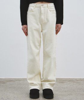 NICK&NICOLE（ニック＆ニコール）の「PREMIUM COLORFUL COTTON PANTS_CREAM（Pants）」