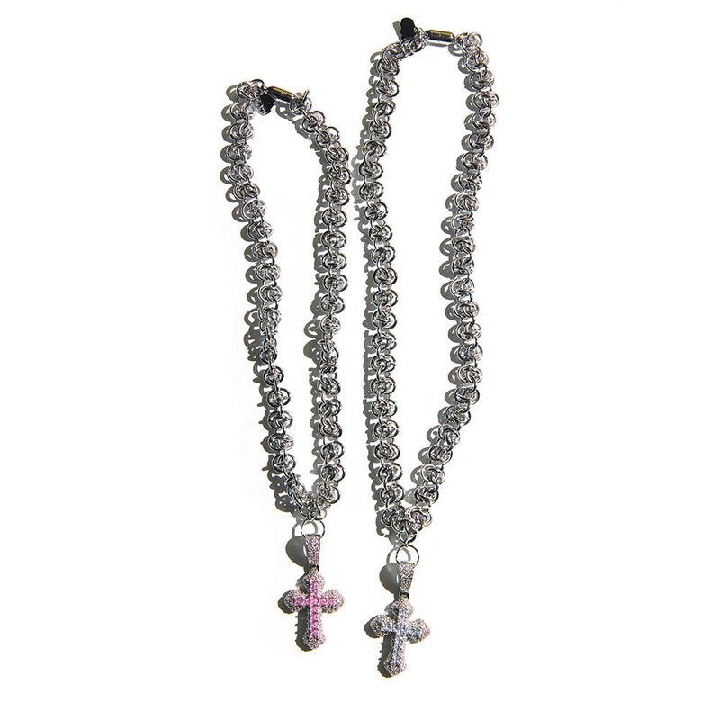 NiRO.SERENDIPITY（ニロ）の「ジルコニウムクロスビザンチンチェーンネックレス #110（アクセサリー）」