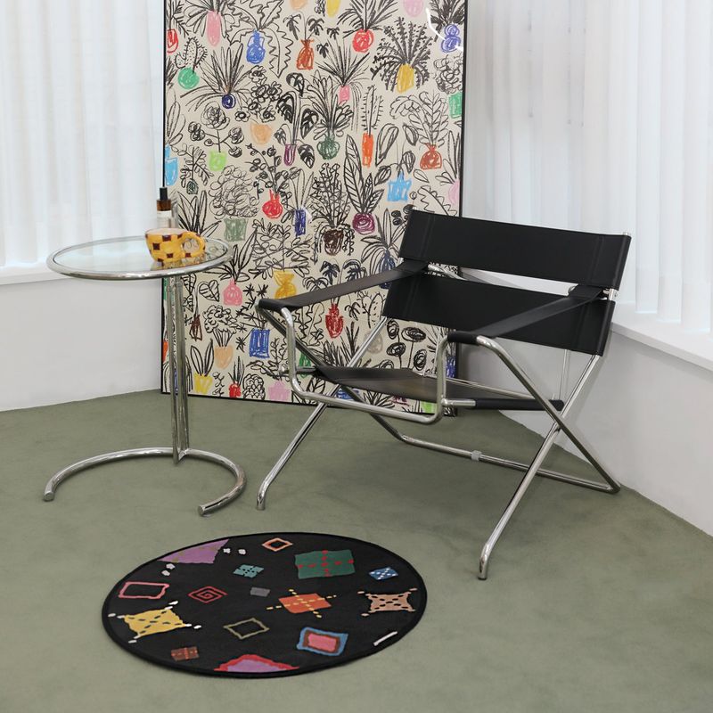 ARGYLE CIRCLE RUG