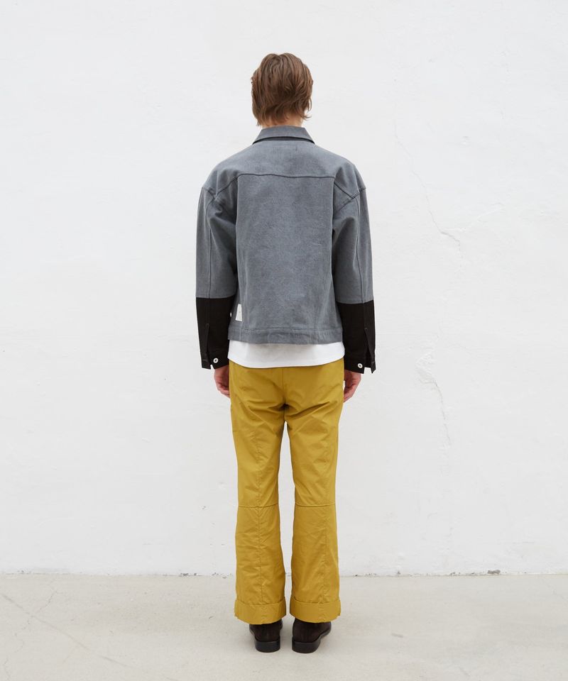 SPLICED OVER DENIM JACKET