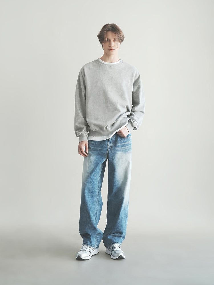 M203 SIDE WIDE DENIM PANTS