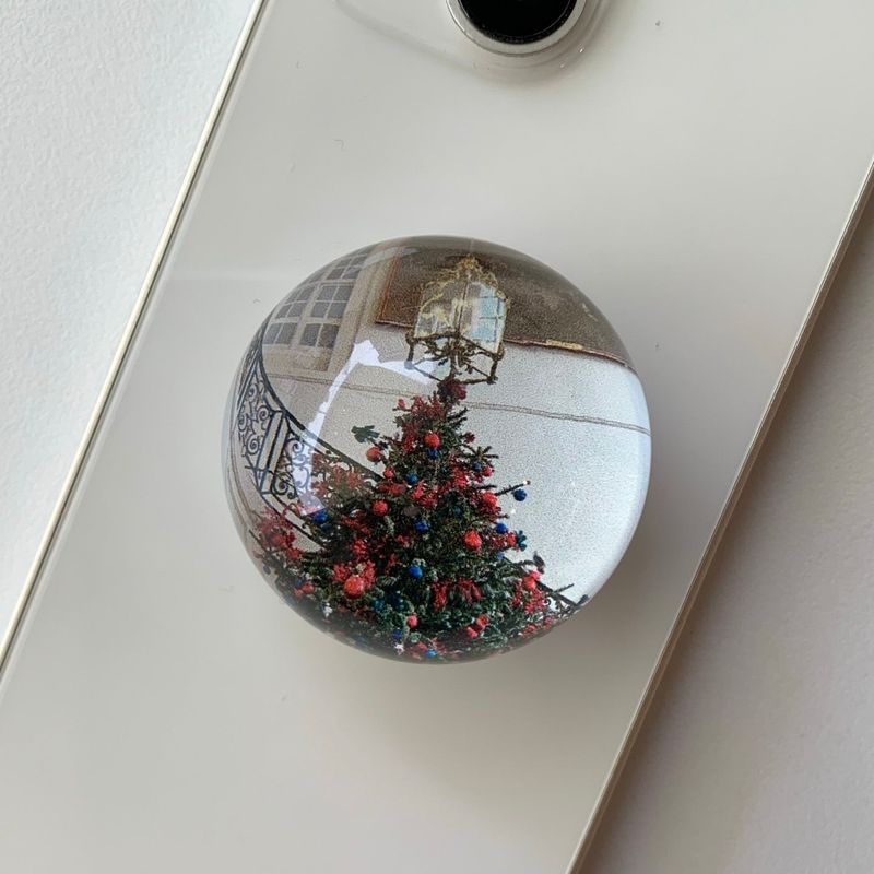 [Grip tok] Christmas tree hemispheric smart tok