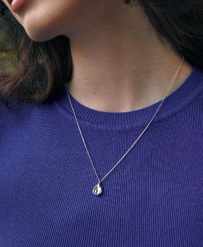 verte（ヴェフト）の「[925 silver] Un.silver.89 / アボカネックレス (シルバー)（アクセサリー）」
