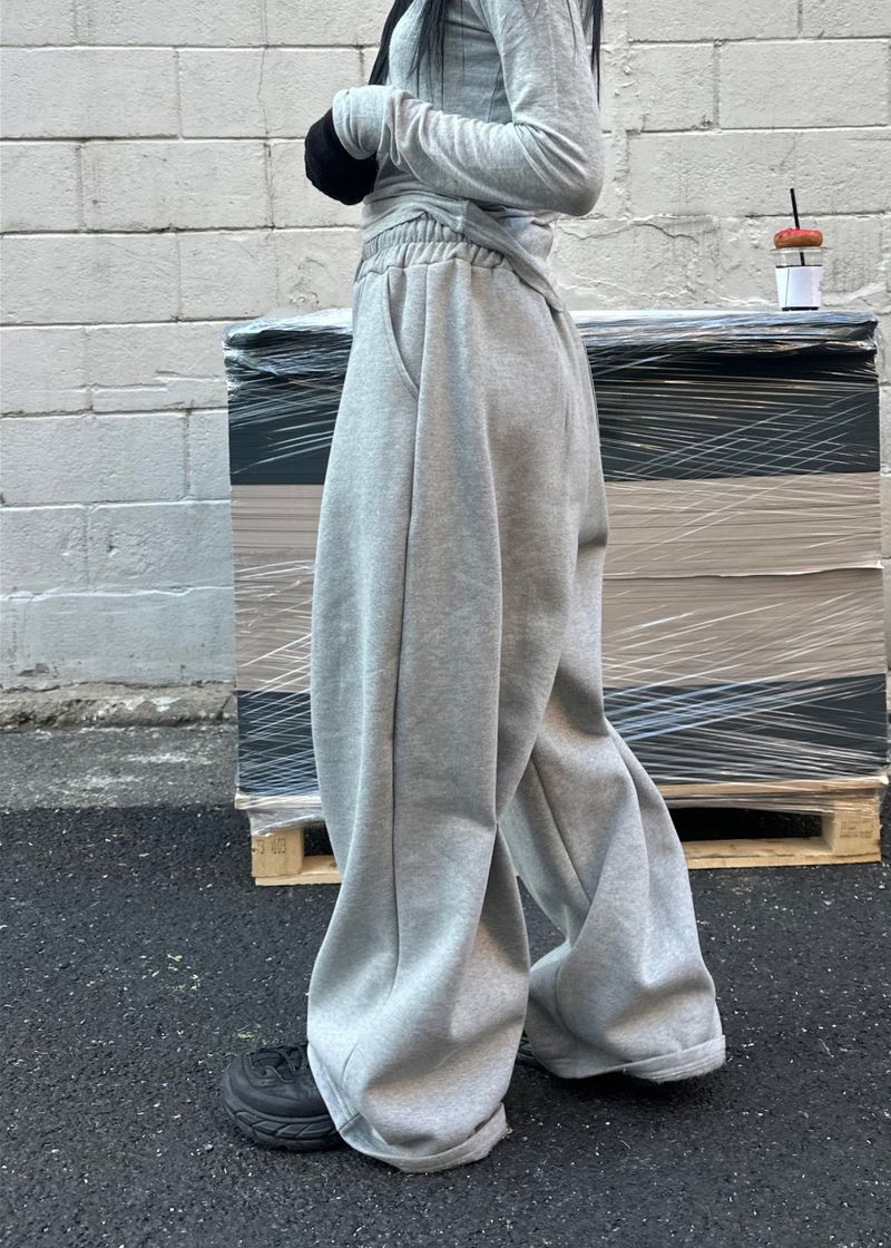  HEAVY WIDE SWEAT PANTS